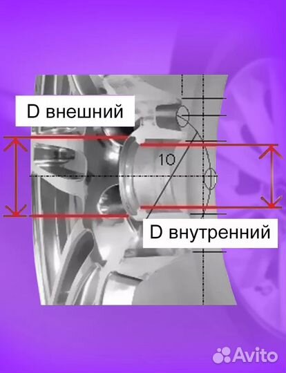 Колпачки заглушки на литые диски mazda