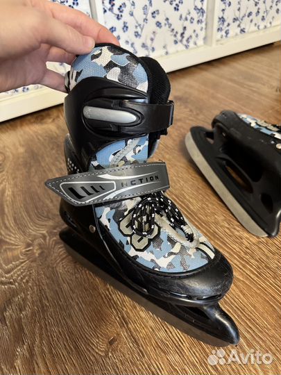 Коньки детские раздвижные 30 33