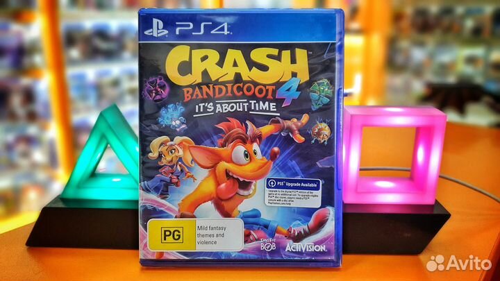 PS4 Игра Crash Bandicoot 4 Its About Time (рус)