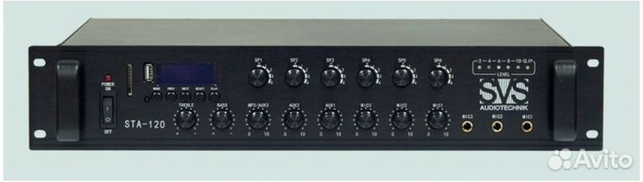 Микшер-усилитель SVS Audiotechnik STA-120