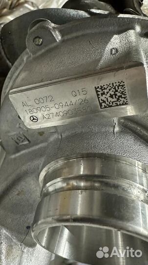 Турбокомпрессор M274