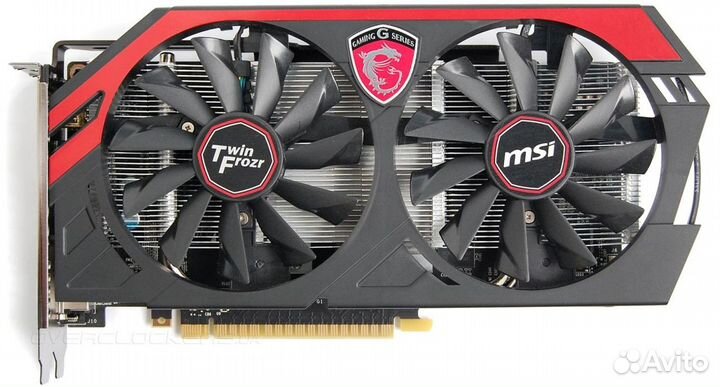 Видеокарта MSI-GTX-nvidia GeForce 750Ti-2гб-gddr5