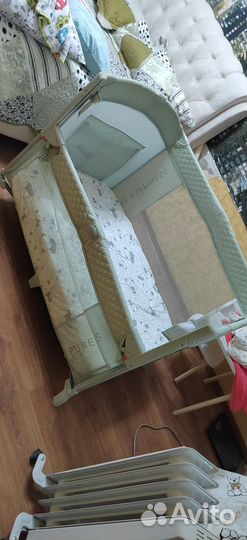 Детская кровать манеж с матрасом