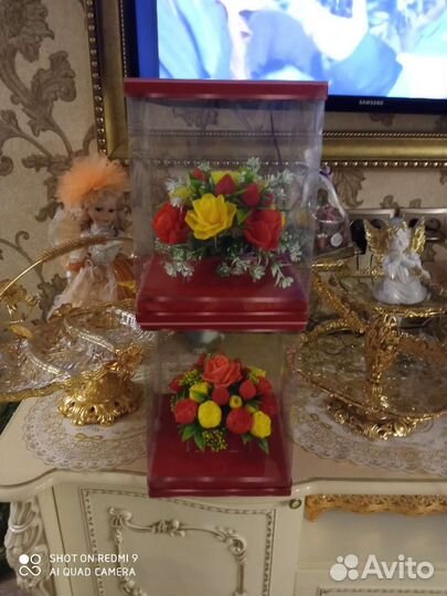 Букет цветов из мыла