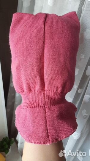 Шапка шлем с ушками