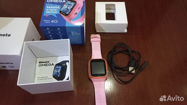 Детские умные часы Aimoto Оmega 4g