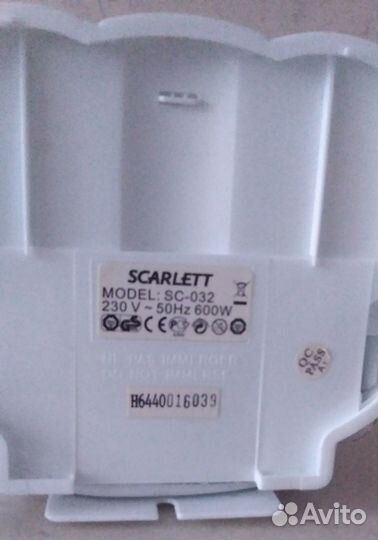 Кофеварка капельная Scarlett б\у