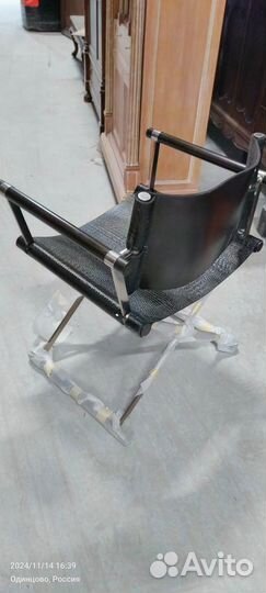 Кресло. США. Кожа крокодила