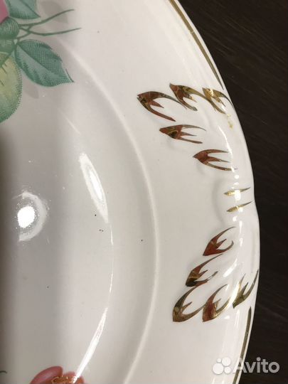 Блюдо большое фаянс зик