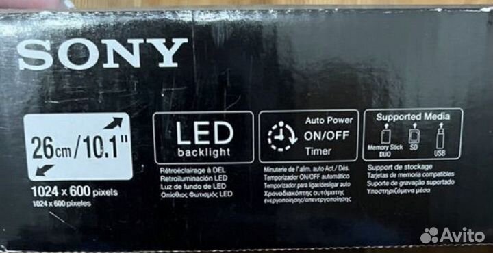 Цифровая фоторамка sony