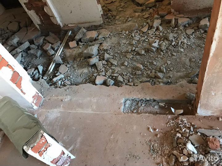 Демонтаж, снос сданий, перепланировка