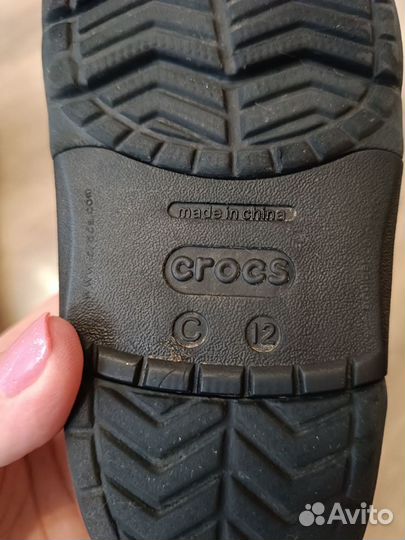 Тапочки Crocs C12 для мальчика 29 р