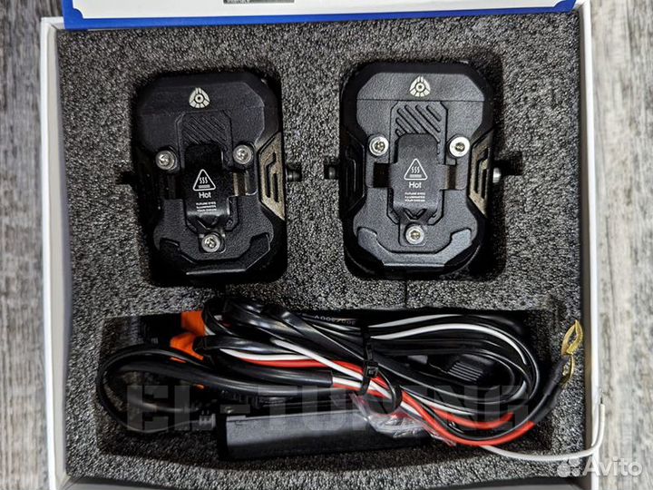 Светодиодные фары для электросамоката 2шт 56W