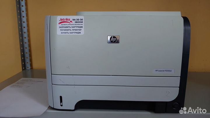 Принтер лазерный HP LJ P2055dn Дуплекс Сеть
