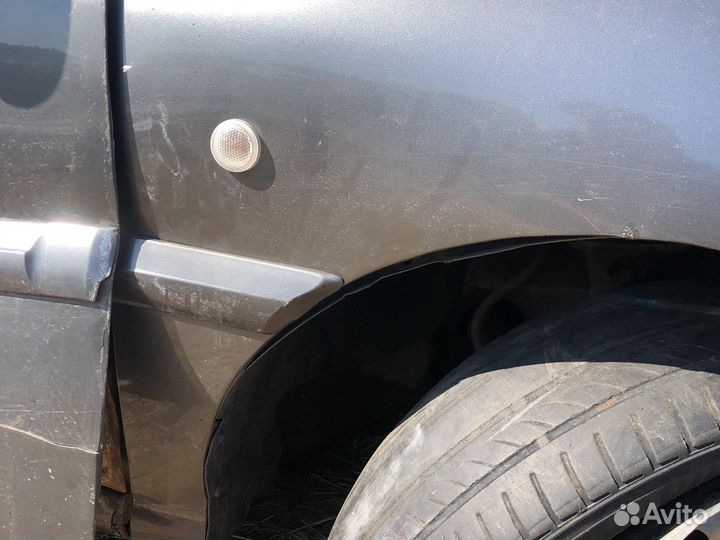 Крыло переднее левое kia rio 1 dc рестайлинг 2004г
