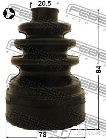 Пыльник шрус внутренний комплект 78x84x20.5