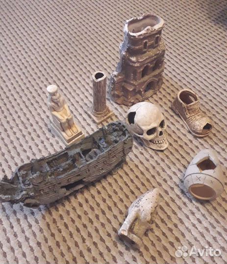 Декорации для аквариума