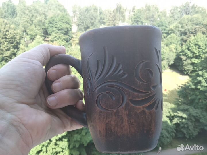 Керамика ручной работы Набор кувшин кружки. Кружка