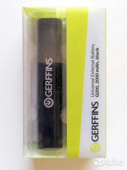 Повербанк 2000 mAh Gerffins Внешний аккумулятор