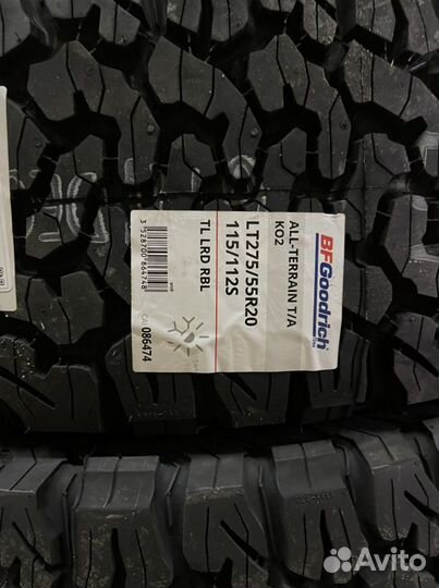 Bfgoodrich All-Terrain T/A KO2 275/55 R20 115S