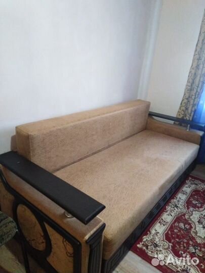 Диван прямой раскладной бу