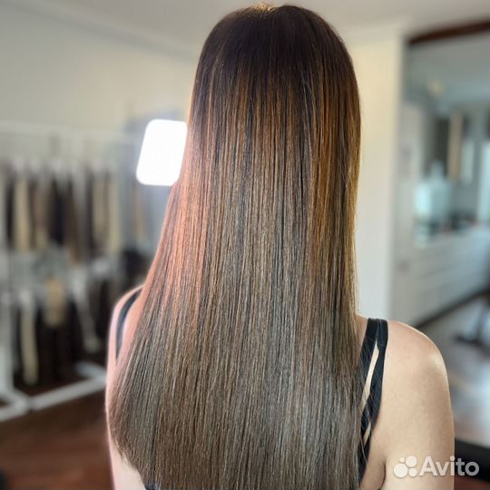 Наращивание волос (капсульное)