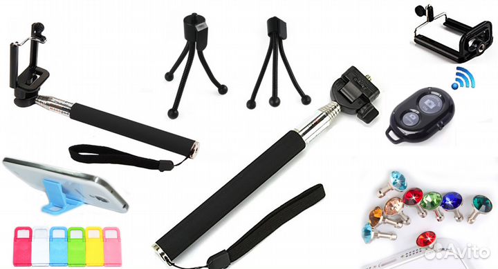 Монопод (Селфи палка) - Подарочный набор