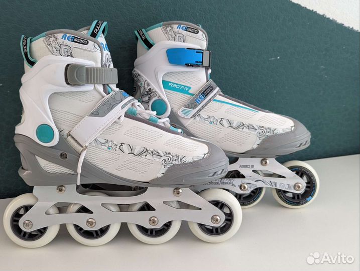 Ролики Roces белые 42 р-р