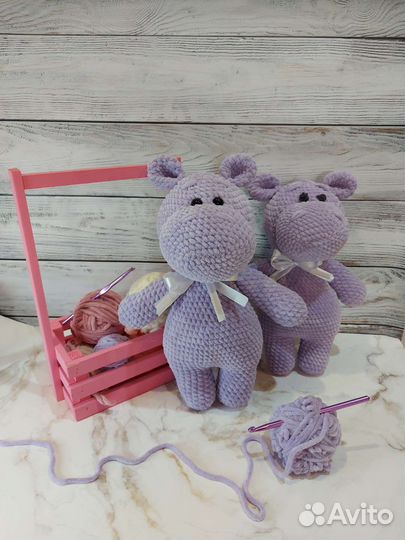 Игрушка бегемот