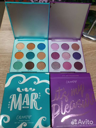 Палитра теней Colourpop