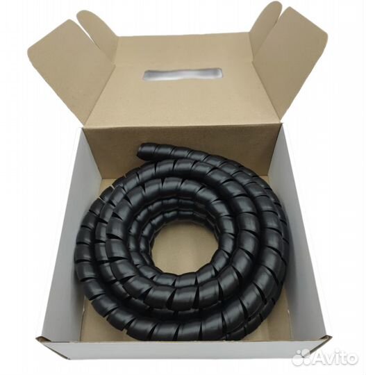 Оплетка спиральная для кабелей и рукавов 20мм