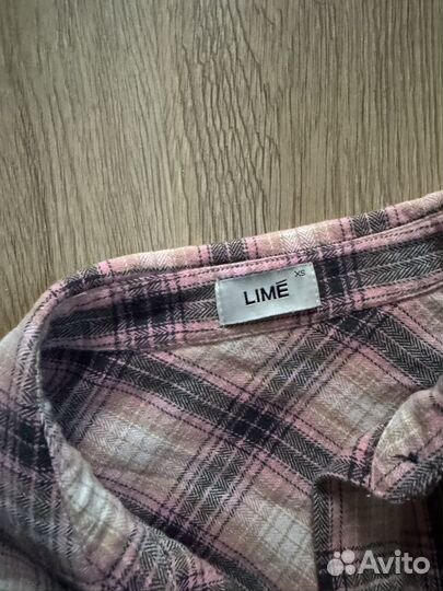 Рубашка в клетку Lime (XS)