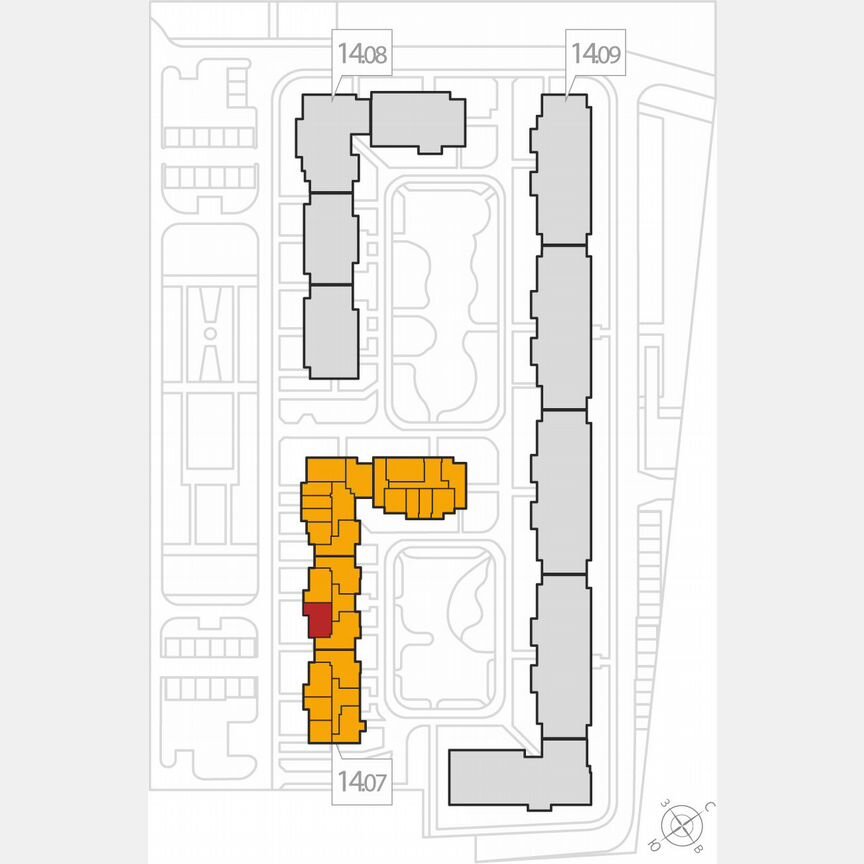 2-к. квартира, 60 м², 5/8 эт.