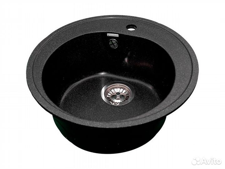 Кухонная мойка GranAlliance G-10, Черный