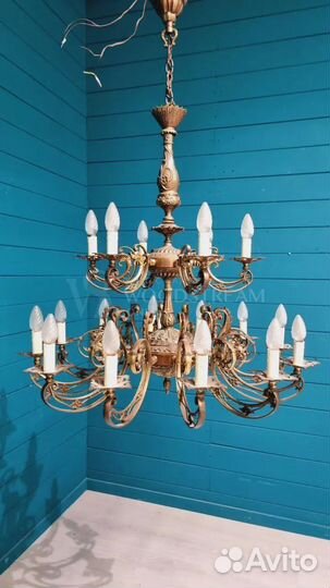 Люстра винтажная