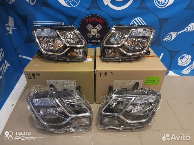 Блок фара renault duster (2015)