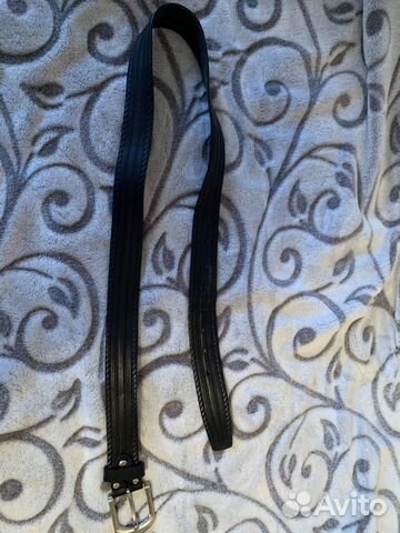 Ремень кожаный, 105см и 91 см