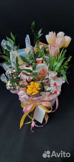 Сладкий букет, подарок на 1 сентября
