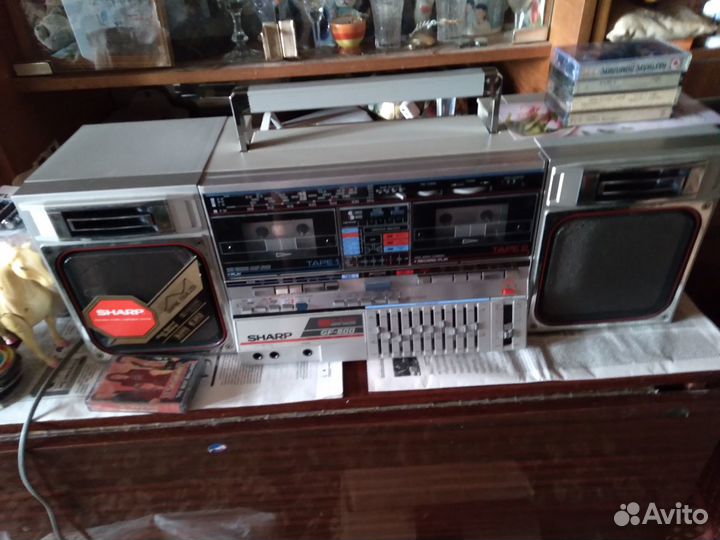 Легендарная японская магнитола шарп GF-800 H