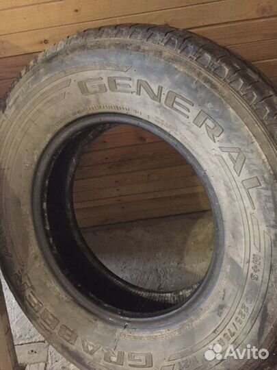 General Tire Eurovan 225/75 R15