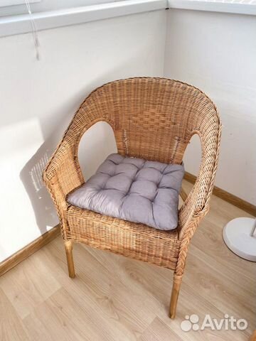 Плетеное кресло из Ро�танга Аген (Икеа)