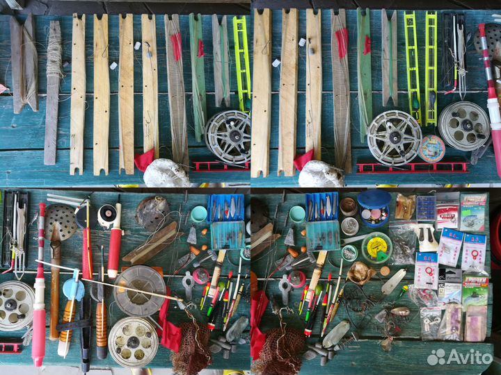Рыболовные удочки и снасти