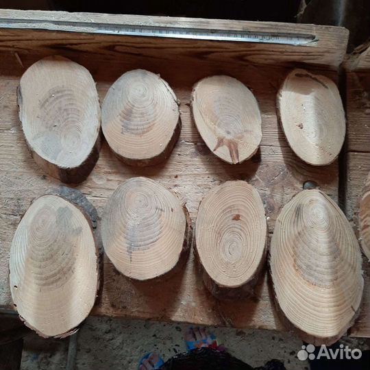 Срезы для поделок без обработки