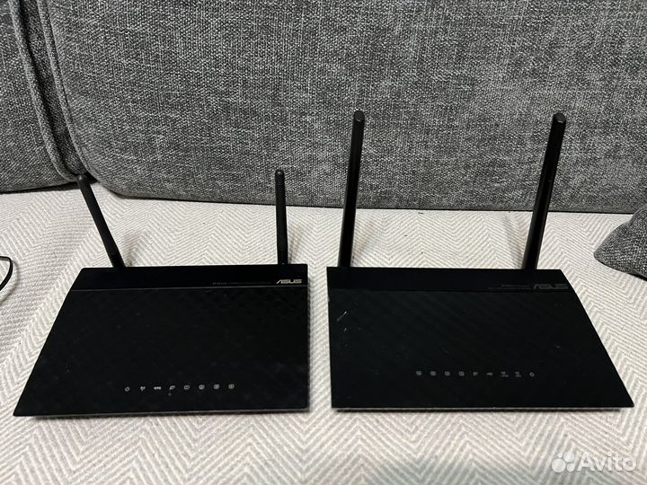 Роутер asus 2шт