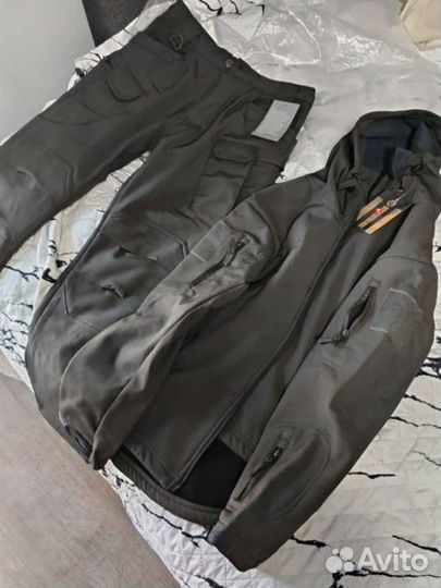 Тактический костюм на флисе softshell