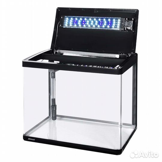 Аквариум Atman XR-510 черный, 65 литров