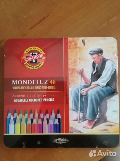 Акварельные карандаши mondeluz 48(KOH-I-noor)