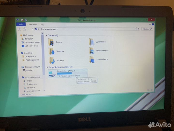 Ноутбук Dell Vostro SSD Windows 8.1 на дисках