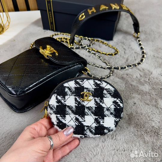 Сумка Chanel vip gift кросс боди / для телефона