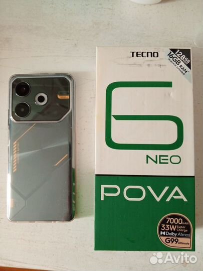 TECNO Pova 6 Neo, 8/128 ГБ